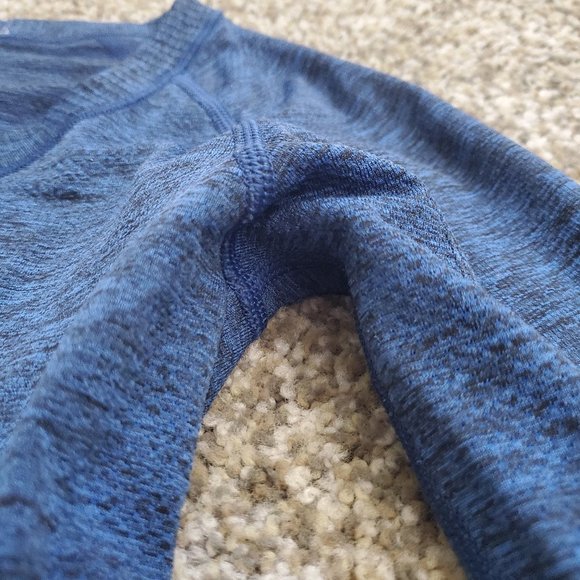 Lululemon Run Swiftly Tech Top Long Sleeve Shirt - Sapphire Blue - Size 2 - Picture 9 of 16